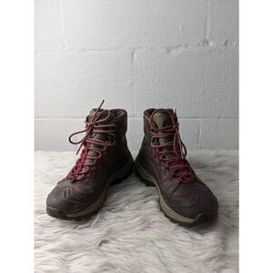 Merrell Hiking Boots Burgundy Brown Thermo Chill‎ Lace Up Ankle Sz 6.5